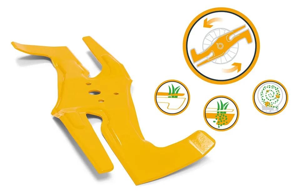 Messer für STIGA Twinclip 950 SQ 